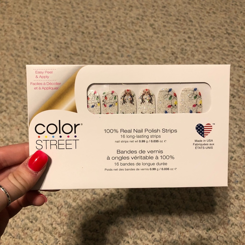Color street nail polish stickers